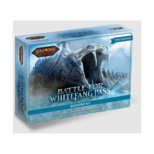Stoneblade Entertainment SolForge Fusion: Battle for Whitefang Pass Booster Kit, Collectible Card Game
