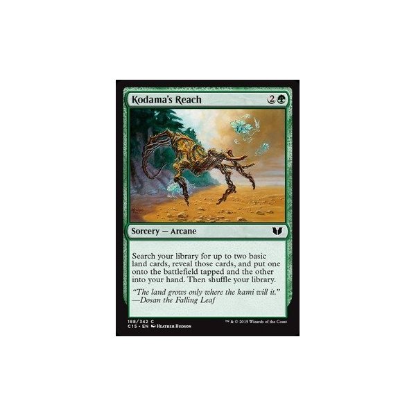 Magic The Gathering - Kodama Reach (188/342) - Commander 2015