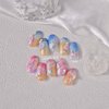 5D Embossed Shell Starfish Nail Art Stickers Decals Self Adhesive Marine Life Nail Decals Spring Summer Nail Art Decorations Supplies Ocean Theme Nail Adhesive Sliders for Women Girls DIY Nail Salons