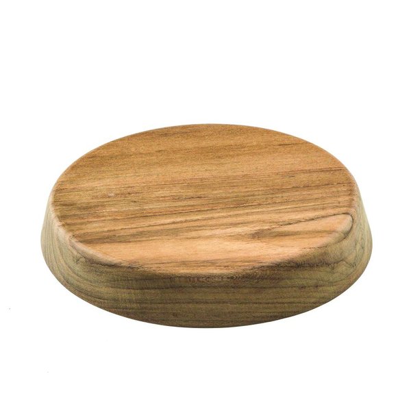 Whitecap Teak Boat Winch Pad, 6 7/8-Inch Base width and inch Top Width,brown