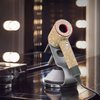 Gengki Self-Adhesive Bling Rhinestone Sticker Decal for Dyson Supersonic Hair Dryer, Universal Sparkle Crystal Cover for Dyson Blow Dryer Diamond Protector (Champagne)