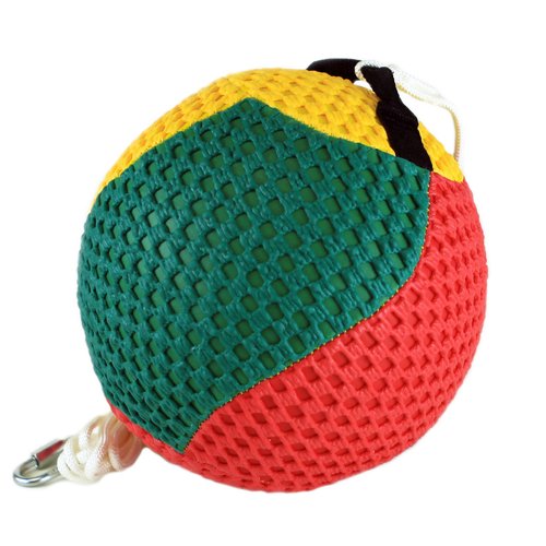 fun gripper Tetherball Ball Mesh Non Slip Easy Grip Cover Backyard Outdoor w/ 8' Nylon Rope by: Saturnian I