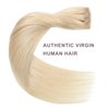 FUBILI Blonde Clip in Hair Extensions Real Human Hair 16inch 30g 5Pcs Platinum Blonde Remy Hair Extensions Clip ins for Women Long straight hair