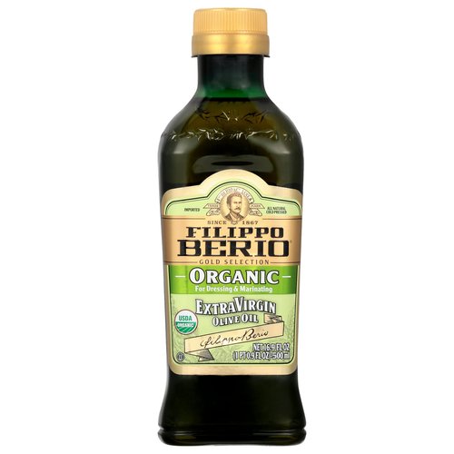 Filippo Berio Organic Extra Virgin Olive Oil, 16.9 Ounce rPET Bottle