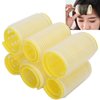 6pcs Self Grip Hair Rollers Set, Double Layers Air Bangs Hair Curlers,Self Holding Salon Hairdressing Curlers, DIY Curly Hairstyle for Women