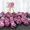 Purple Tie Dye Balloons 30PCS 12 Inch Agate Marble Latex Swirl Balloons For Tie Dye Birthday Party Supplies,Candyland,Bachelorette,Fun Hippie Party Decorations