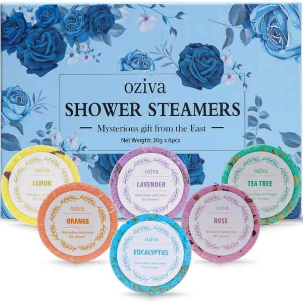 Aromatherapy Shower Steamers- Stocking Stuffers for Women Gifts for Adults, Shower Bombs - Self Care and Relaxation Stress Relief
