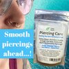 Urban ReLeaf Piercing Care 6 oz., Healing Sea Salt & Botanical SOAK. Aftercare Solution Concentrate, Makes 90 cups.