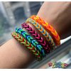 Rainbow Loom® Treasure Box NEON Edition, 8,000 Rubber Bands in 8 Different Neon Colors, and a Bonus of 2 Happy Looms, Great Activities for Boys and Girls 7+