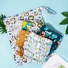 ALVABABY 6pcs Cloth Diaper Covers &1 Wet Dry Bag, Washable Reusable Cloth Diaper Shell for Prefold with Multi-Functional Bag, Flat or Fitted Diaper Inserts 6NKZ04