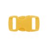 PARACORD PLANET Brand Contoured Side Release Buckle – 3/8 Inch (Goldenrod, 25 Pack)