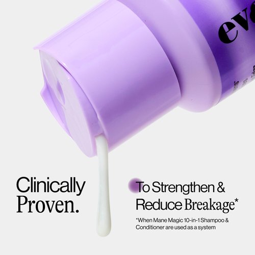 Eva NYC Mane Magic 10-in-1 Shampoo, Hair Care for Soft and Smooth Hair, Strengthening and Nourishing Sulfate Free Shampoo and Hair Products, GMO-Free Hair Products for Women, 8.8 fl oz