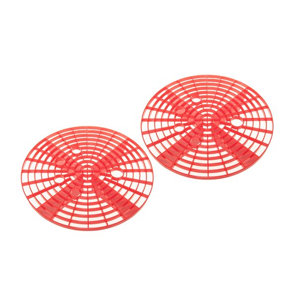 Sedmoon Car Wash Bucket Insert Dirt Guard Insert Fits 12 Inch Diameter Bucket or 3-5 Gallon Bucket (2, Red)