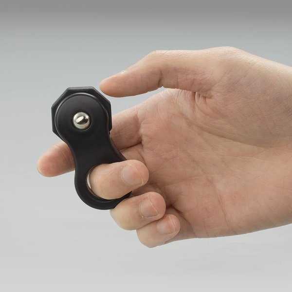 Yolscue Fidget Toy,Fidget Spinners Toy for Adults and Kids,Gifts Suitable for Children with Autism and ADHD,Quiet Office Desk Toy,Excellent for Relieving Stress and Anxiety Toys (Black)