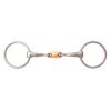 Korsteel JP Stainless Steel Copper Oval Link Loose Ring Snaffle Bit, 5"