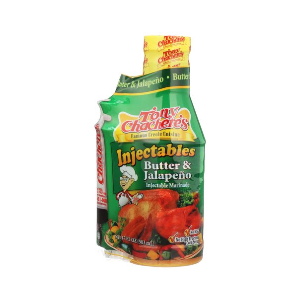 Tony Chachere's Creole Butter and Jalapeno Marinade, 17 Oz (Pack of 1)