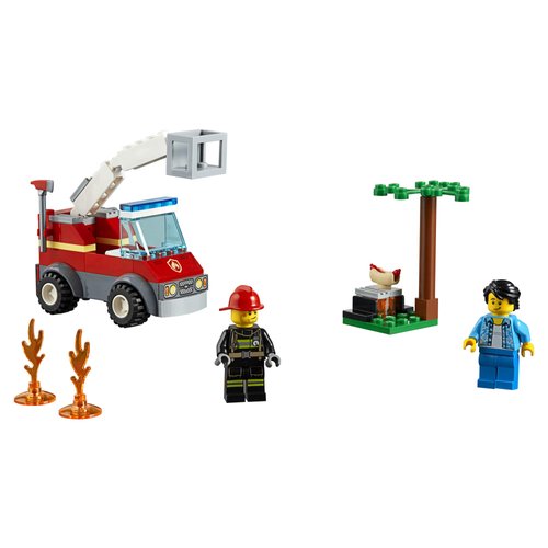 LEGO City Barbecue Burn Out 60212 Building Kit (64 Pieces)
