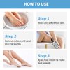 Fu Store Foot Files Callus Remover Stainless Steel Foot Rasp and Dual Sided Foot File Professional Scrubber Pedicure Tools Premium for Foot Care (2 Pack)