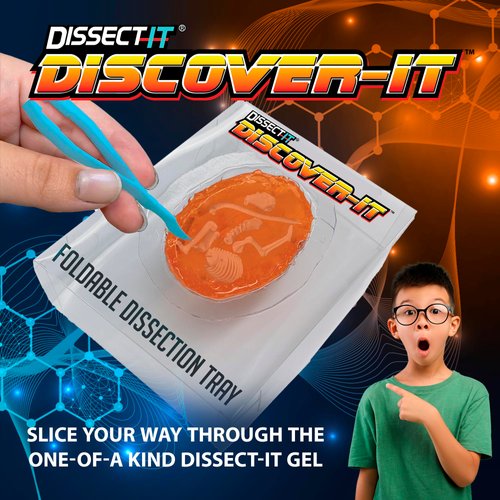 Top Secret Toys Discover-It Dissection Kit for Kids, Owl Pellet Science Lab Kit to Learn About Animals, Science Toys for Kids Ages 5 and Above