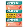 Bayer Aspirin Regimen 81mg Chewable Tablets | #1 Doctor Recommended Aspirin Brand | Pain Reliever | Orange Flavor | 108 Count, 36 Count (Pack of 3)