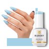 BLUESKY Blue Gel Polish- Pastel Baby Blue Gel Nail Polish Soak Off Gel Polish,UV/LED Lamp Cures, Long Lasting, Vegan, Nail Art,15ML DC108P/LOVING NATURE