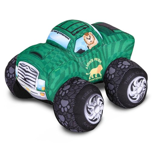 ArtCreativity Plush Monster Truck Safari Design - 8 Inch Big Stuffed Monster Truck - Cool Animal-Themed Design - Soft and Cuddly Toys for Little Boys, Girls, Baby, Toddlers - Great Gift Idea