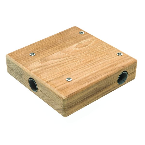 Whitecap Industries 60326 Teak Outboard Mounting Bracket - 6-7/8" x 6-5/8" x 1-1/2"