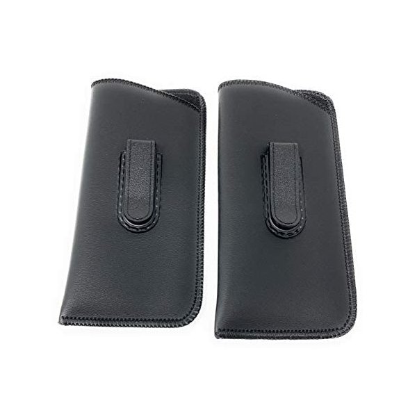 Full Clip Soft Eyeglass Case in Black (2 PACK)