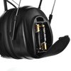 PROTEAR AM/FM Radio Headphones 25dB NRR,Noise Reduction Safety Earmuffs,Digital Display Headset,Powered by AA Battery,Hearing Protection for Walkman Mowing Lawn Work(Black)