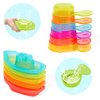 AMCHSURI Baby Bath Toys for Kids Ages 1-3, 11 PCS Mold Free Toddler Bath Toys for 2-4 Bathtub Water Toys, Bath Toys for Babies 6-12-18 Months, Water Table Accessories