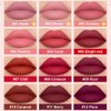 AMY'S DIARY Matte Plum Liquid Lipstick 3Pcs Sets,24-hour Lipstick Dark Deep Maroon Purple Brown Plum Red Lip Stain 24 Smudge Waterproof for Women (A#)