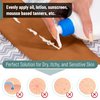 Slick- Lotion Applicator for Your Back, Brown, Easy Application of Lotions and Creams, Smooth and Even Application to Entire Back, Sunscreen Applicator for Back