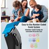 ConairMAN Number Cut, Cord/Cordless Men’s Hair Clippers and Trimmers Set, Includes Barber Comb and Scissors, Cleaning Brush, Oil, Blade Guard and Deluxe Storage Case, At-Home Clipper Kit, Rechargeable