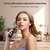 UNOISETION Diamond Microdermabrasion Machine, Handheld Facial Dermabrasion Device, Portable Microdermabrasion Tool with 12 Diamond Tips, Blackhead Removal for Home Travel