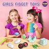 Fidget Box for Girls Boys, FunKidz Mystery Sensory Fidget Pack Toys for Stress Relief Kids Party Favors Gift Classroom Prizes Travel Camping with Portable Case