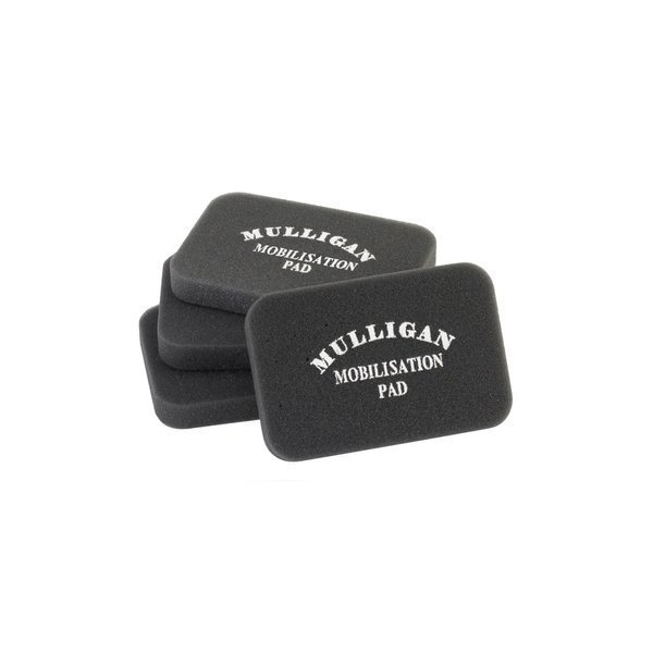 OPTP Mulligan Mobilisation Pads - Set of Four Positioning and Balance Foam Pads for Physical Therapy and Mobilization Techniques - Designed by Physical Therapist Brian Mulligan - 6" x 4" - Black
