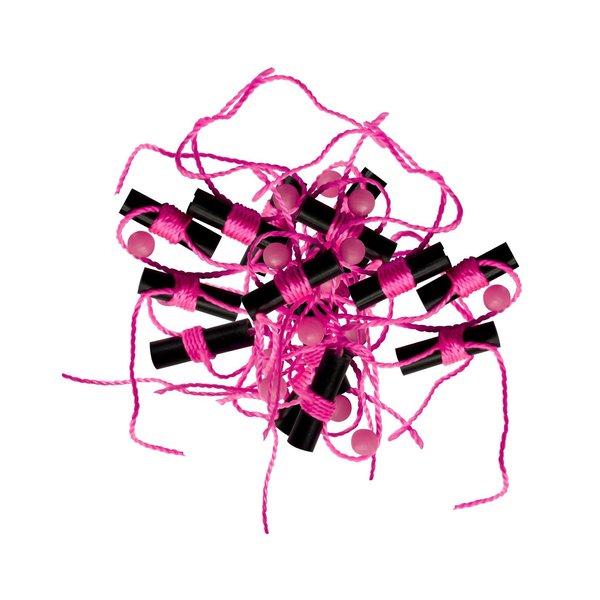 Rod-N-Bobb's Bobber Stops & Beads 15 Pack - Pink