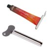 RAYNAG 5 Pieces Metal Tube Roller, Toothpaste Tube Squeezer Roll-up Key Dispenser, Paint Squeezing Little Gadget Tool