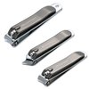 Hgliagtsmat Nail Clipper Set,Premium Stainless Steel Fingernail and Toenail Clipper Cutters Sharp Effortless Nail Clippers Set for Men & Women