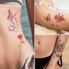 EMOME 700+ Styles Butterfly Temporary Tattoos for Women,112 Sheets Fake Tattoos That Look Real and Last Long,Tiny Waterproof Colorful Butterfly Tattoos and Arm Neck Hand Tattoo Stickers for Adults Girls