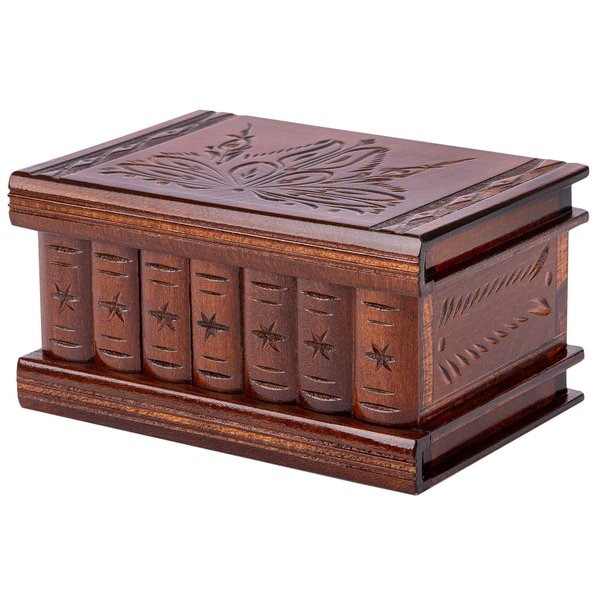 Puzzle Box, Wooden Puzzle Box, Secret Box, Puzzle Holder, Escape Room in a Box with Hidden Compartment, Japanese Puzzle Box, Puzzle Gift Box