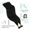 [For Wedding] YoungSee U Tip Hair Extensions Black U Tips Human Hair Extensions Jet Black U Tip Hair Extensions Real Human Hair 22In Keratin Hair Extensions Black Pre Bonded Hair Extension 50s/50g