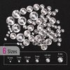 Mr. Pen- Rhinestones, 2000 pcs with Pick Up Tweezer and Rhinestones Picking Pen, Flat Back Round Rhinestones, Rhinestones for Crafts, Face gems, Rhinestones for Nails, Rhinestones for Makeup