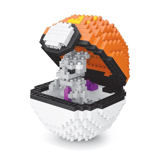 PIXOLAND New Super Cute Mini Building Blocks Ball Sets Cute Micro Mini Poke Building Bricks for Adults Micro Nano Bricks Perfect Party Favors for Teenagers. Kompettibol 442 pcs P10310