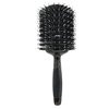Phillips Brush Luxe Monster Vent 2 Poly-Tipped Professional Hair Brush (4” Diameter Barrel) – Black & Gold Vented Hairbrush, Mixed Boar Hair & Poly-Tipped Nylon Bristles