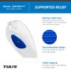 Tuli's Dual Density Polar Bears Gel Heel Cups, Cushion Insert for Heel Spurs, Sever’s Disease, and Heel Pain Relief, Regular