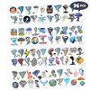 Tornado Themed Twonado Birthday Party Decorations Favors Supplies Decor 96 PCS Cute Tornado Tattoos Stickers Gifts for Kids Girls Boys School Prizes Rewards