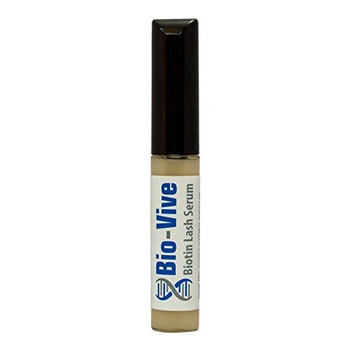 Bio-vive Biotin Lash Serum - Lash growth enhancer, biotin, hair vitamins, Castor oil, Lash Oil, Silk Amino Acids, Sodium Ascorbyl Phosphate (Vitamin C), B5, Niacinamide B3