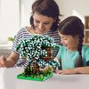 CAXIMSY Cherry Blossom Bonsai Tree House Building Blocks Set Plants Green Flowers Treehouse Architecture Micro Mini Block Gift for Adults and Children 1500 Pieces