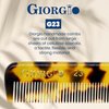 Giorgio G23 Handmade All Fine Tooth Pocket Comb for Men, Hair Comb Straightener for Everyday Grooming Styling Hair, Mustache and Beard for Men Women and Kids, Use Wet or Dry, Saw Cut and Hand Polished